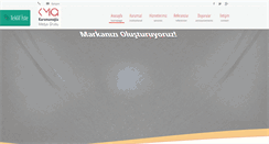 Desktop Screenshot of karamanoglumedya.com